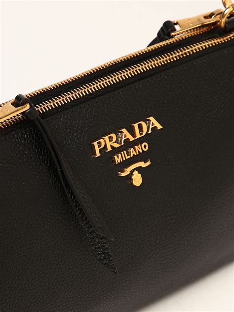 borsa prada con parti in pelle|borse tracolla prada donna.